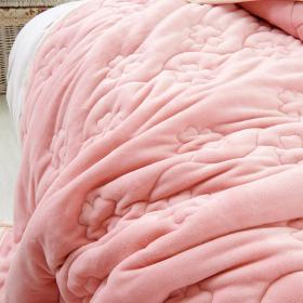 南极人法兰绒毛毯加厚秋单人双人珊瑚绒毯子双层冬季被子盖毯 加厚保暖 不掉毛 柔软面料 亲肤透气